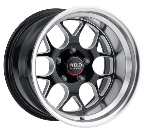WELD Solana Street Gloss Black Wheel Chevy OBS C1500 C10 17x11