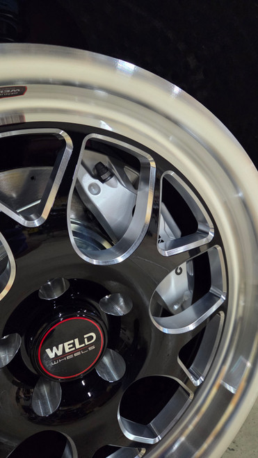 WELD Solana 18x9.5 / 18x11 wheels on your SVT Cobra with ATS calipers