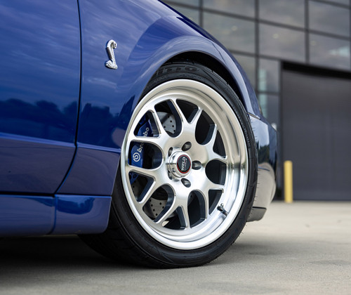 WELD Solana Street Gloss Silver Wheel with Milled Spokes 18x9.5 | 5x114.3 BC (5x4.5) | +25 Offset | 6.23 Backspacing - S11189566P25 for Ford Mustang SVT Cobra 2003-2004, Mustang Mach 1 2003-2004, Mustang Bullitt 2001, Mustang GT & V6 1999-2004 WELD Solana Street Gloss Silver Wheel with Milled Spokes 18x9.5 | 5x114.3 BC (5x4.5) | +25 Offset | 6.23 Backspacing - S11189566P25 for Ford Mustang SVT Cobra 2003-2004, Mustang Mach 1 2003-2004, Mustang Bullitt 2001, Mustang GT & V6 1999-2004