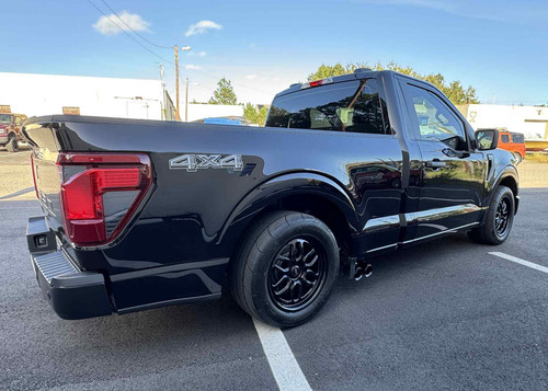 WELD Laguna 6 Drag Gloss Black Wheel with Gloss Black Spokes 17x10 | 6x135BC | +42 Offset | 7.25 Backspacing - S15970089P42 for 2004, 2005, 2006, 2007, 2008, 2009, 2010, 2011, 2012, 2013, 2014, 2015, 2016, 2017, 2018, 2019, 2020, 2021, 2022, 2023, 2024, 2025 Ford F-150