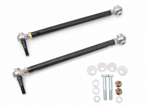 BMR 2014-2019 Chevrolet Corvette Adjustable Toe Rods For 15in Conversion Kit - Black Anodized - TR570
