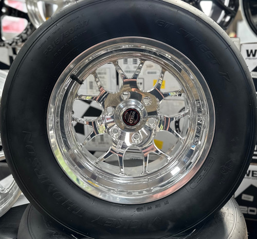 Weld Racing Forged SM77 6HD 17x10 / 6x5.5 (6x139.7) / 6.2in. BS Polished Drag Wheel (High Pad) - Non-Beadlock - RSH77I9700N01927P0180 for Chevrolet Silverado 1500 1999-2025, GMC Sierra 1500 1999-2025