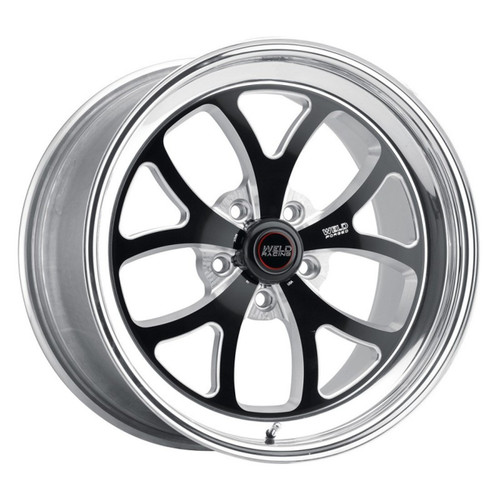 Weld Racing RT-S S76 20x7 / 5x115mm BP / 2.75in. BS Black Drag Wheel (Extra High Pad) - 76EB0070W28A