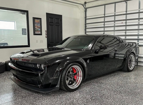 Weld Racing RT-S S71 20x11 / 5x115mm BP / 5.8in. BS Black Drag Wheel (Extra High Pad) - Non-Beadlock #71EB0110W58A for Charger Hellcat Widebody, Charger SCAT Widebody, Challenger Hellcat Widebody 2018-2023, Challenger Redeye 2018-2023, Challenger SCAT Pack Widebody 2018-2023, Challenger Demon 2018, Challenger Demon 170 2023, Challenger Super Stock 2021-2023