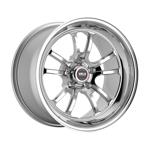 Weld Racing RT-S S70 17x9 / 5x4.5 BP / 5.9in. BS Polished Drag Wheel (Low Pad) - 70LP-7090A60A
