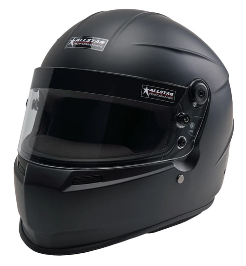 Allstar Performance Series 60 Helmet - Snell SA2025 Certified, Head and Neck Support Ready Flat Black product photo