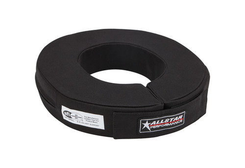 Allstar Performance Helmet Support SFI 17in with 360? Neck Support and Fire Retardant Cotton Padding Black product photo