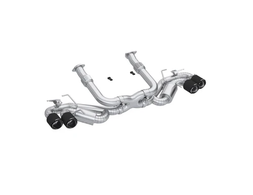 MBRP Armor Pro Cat-Back Exhaust | 2020-2026 Chevrolet Corvette C8 6.2L V8 | Quad 4.5in Carbon Fiber Tips | S70413CF
