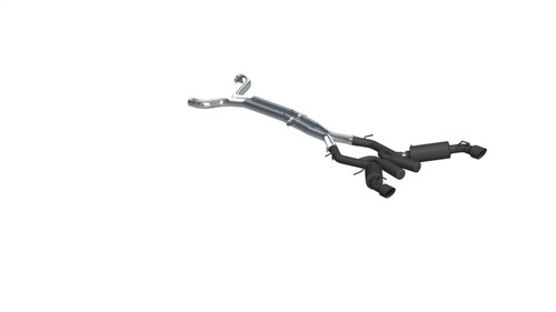 MBRP 2016-2024 Camaro SS / ZL1  6.2L (6-Speed Manual Only - Non-NPP) 3in Dual Cat-Back - 4.5in OD Black Tips - S7035BLK