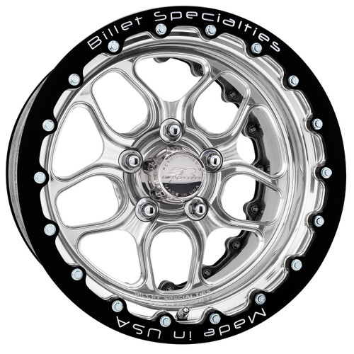 Shop for the best deals on the Billet Specialties Win Lite | Polished Double Beadlock Wheel | 15x12 | 6.50in BS | 5x4.75 (5x120.65) - RDB22512L6165 from DragRacingWheels.com.