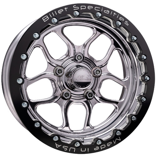 Shop for the best deals on the Billet Specialties Win Lite | Polished Single Beadlock Wheel | 15x10F | 7.50in BS | 5x4.5 (5x114.3) - RSB2251FL6575 from DragRacingWheels.com.