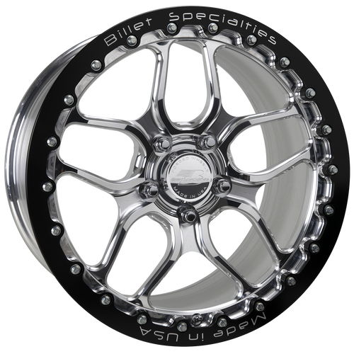 Shop for the best deals on the Billet Specialties Win Lite | Polished Single Beadlock Wheel | 17x10F | 7.625in BS | 5x4.5 (5x114.3) (S550) - RSB2271FQ6576 from DragRacingWheels.com.