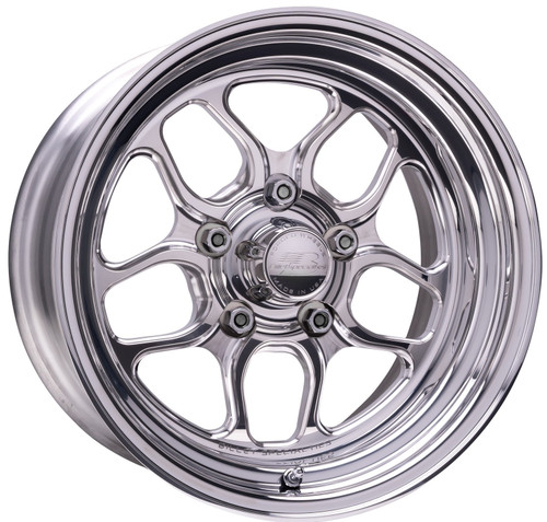 Shop for the best deals on the Billet Specialties Win Lite | Polished Drag Wheel | 15x12 | 7.50in BS | 5x127 (5x5) - RS22512L7375 from DragRacingWheels.com.