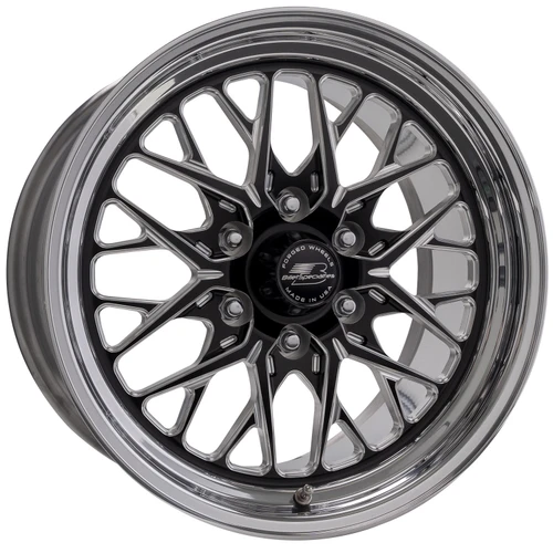 Billet Specialties Redline LT 17x7 | 6x139.7 BC | 4.50in BS - Black Wheel - BRS76770S8345 for Chevrolet Silverado 1500 1999-2026, GMC Sierra 1500 1999-2026