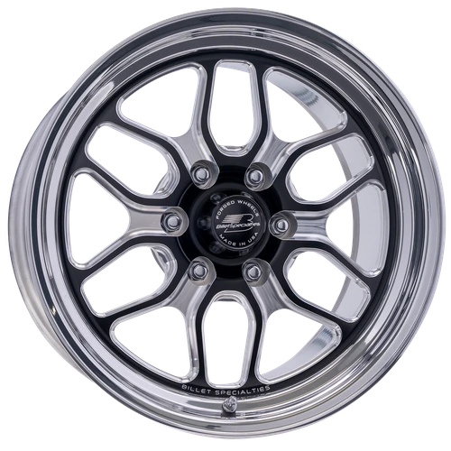Billet Specialties Win Lite 17x4.5 | 6x139.7 BC | 2.00in BS - Black Wheel - RSFB26745Z8320 for Chevrolet Silverado 1500 1999-2026, GMC Sierra 1500 1999-2026