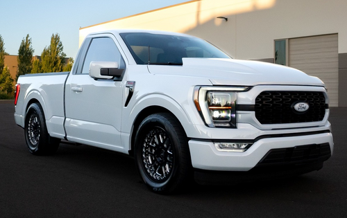 Bogart Racing Eliminator 3-Piece Competition Satin Black Beadlock Wheel 17x9 | 6x135 | F-150 | +25 Offset | 6 Backspacing - BRWELSB1709613525SB for 2004, 2005, 2006, 2007, 2008, 2009, 2010, 2011, 2012, 2013, 2014, 2015, 2016, 2017, 2018, 2019, 2020, 2021, 2022, 2023, 2024, 2025, 2026 Ford F-150 (5.0L Coyote, EcoBoost, 4.6L V8, 5.4L V8, Supercharged / Turbocharged Applications)