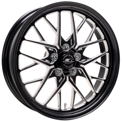 Shop for the best deals on the Billet Specialties Redline | Black Drag Wheel | 18x9 | 5.5 BS | 5x120 - BRS0789DZ1255 from DragRacingWheels.com, the racing wheel fitment experts.