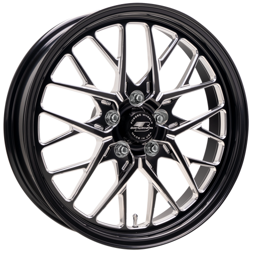 Shop for the best deals on the Billet Specialties Redline | Black Drag Wheel | 18x5 | 2.125 BS | 5x4.5 (5x114.3) - BRS07850V6521 from DragRacingWheels.com, the racing wheel fitment experts.