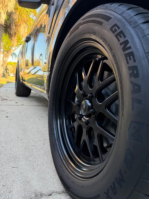 Billet Specialties Turbo LT 20x10 | 6x135 BC (F-150) | 6.875in. BS - Satin Black Wheel - AMCB63210S3668-SBKS