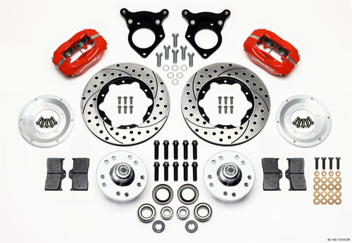 Wilwood Forged Dynalite Front Kit | 1984-1993 Ford Mustang | 140-11018-DR