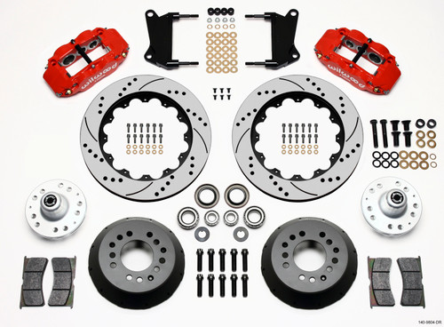 Wilwood Narrow Superlite 6R Front Hub Kit | 1967-1969 Camaro / 1964-1972 Nova | 140-9804-DR
