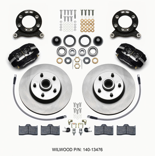 Wilwood Forged Dynalite-M Front Kit (1-Piece Rotor and Hub) | 140-13476