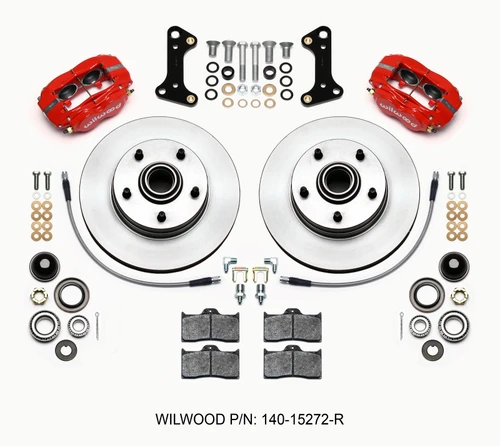 Wilwood Forged Dynalite-M Front Kit (1-Piece Rotor and Hub) | 1967-1969 Camaro | 140-15272-R