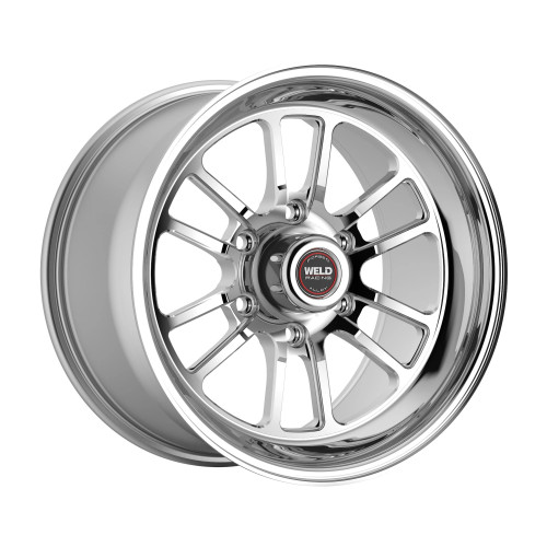 Weld Racing RT-S S70 HD Forged Aluminum 17x7 / 6x5.5 BP / 4.2in. BS  Polished Center Drag Wheel (Low Pad) - 70LP7070E42A for Chevy Silverado & GMC Sierra 1999-2026