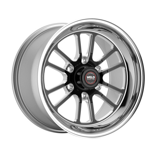 Weld Racing RT-S S70 HD Forged Aluminum 17x9.5 / 6x135 BP / 6.2in. BS  Black Center Drag Wheel (Low Pad) - 70LB7095Y62A for 2004-2026 Ford F-150