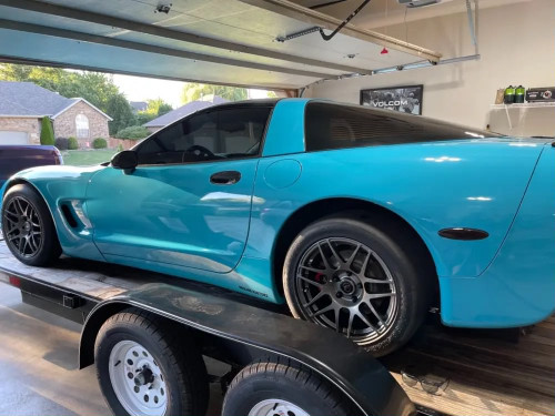 Nathan's 1997 C5 Corvette Z51 with Forgestar F14 17x10.5 Gunmetal Drag Pack Wheels. Nathan's 1997 C5 Corvette Z51 with Forgestar F14 17x10.5 Gunmetal Drag Pack Wheels.
