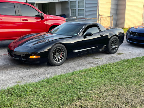 Paul's 2003 C5 Corvette Z06 Widebody with Forgestar 17x4.5 and 17x11 F14 Gunmetal Drag Wheels. Paul's 2003 C5 Corvette Z06 Widebody with Forgestar 17x4.5 and 17x11 F14 Gunmetal Drag Wheels.