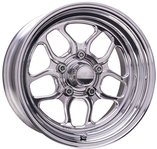 Shop for the best deals on the Billet Specialties Win Lite 18x10 | 5x4.5 (5x114.3) BC | 7.375in BS Non-BeadLock Polished Drag Wheel | S650 Mustang Dark Horse / Performance Pack - RS2281FX6573 from DragRacingWheels.com, the racing wheel fitment experts.