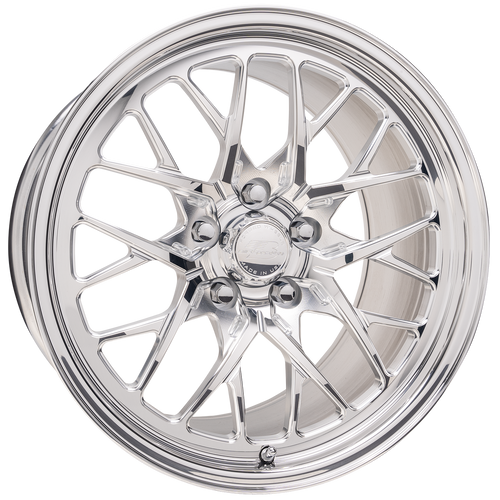 Shop for the best deals on the Billet Specialties Redline 18x11 | 5x4.5 (5x114.3) BC | 8.25in BS Non-BeadLock Polished Drag Wheel | S650 Mustang Dark Horse / Performance Pack - RS0781HX6582 from DragRacingWheels.com, the racing wheel fitment experts.