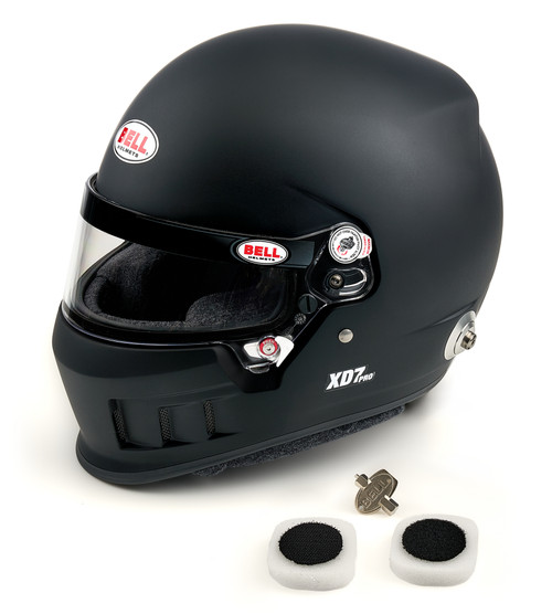 Bell Helmets XD7 Full Face Helmet - Snell and FIA Approved, Size Flat Black product photo