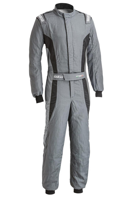 SPARCO Victory Pro 1-Piece Racing Suit - SFI 3.2A/5 and FIA Approved Gray and Black product photo