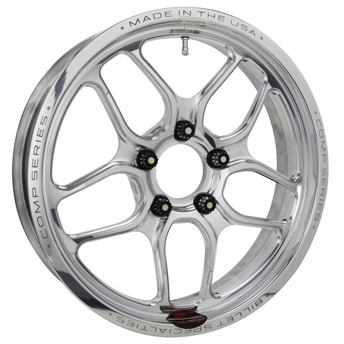 Billet Specialties Comp 7 Front Runner 17x4.5 5x4.50 BC 2.75in BS Polished Drag Wheel CSF077456527