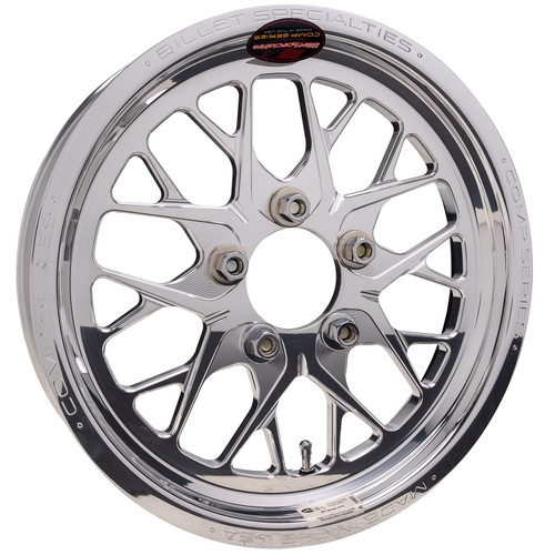 Billet Specialties Comp 8 Front Runner 15x3.5 5x4.50 BC 1.75in BS Polished Drag Wheel CSF085356517