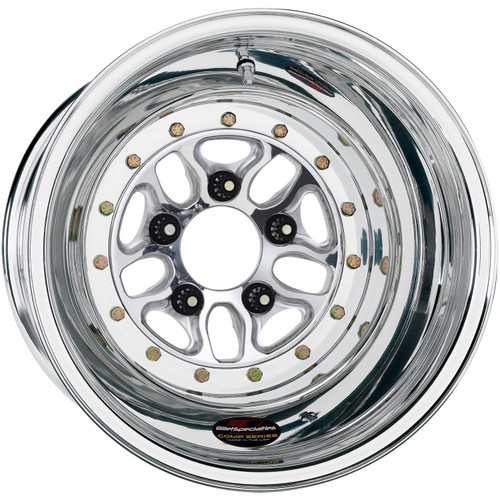 Billet Specialties Comp 7 Non-BeadLock 15x11 5x4.75 BC 4.00in BS Polished Drag Wheel CSB075116140