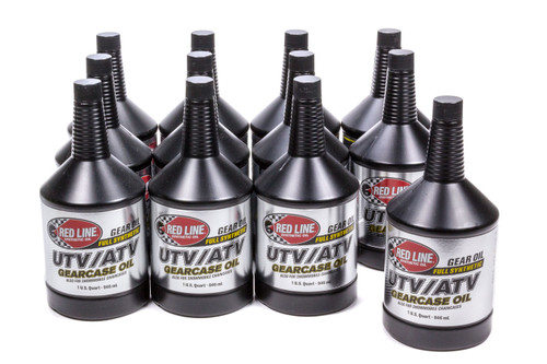 Red Line UTV ATV Gear Oil 75W80 1 qt Set of 12 (43724) product photo