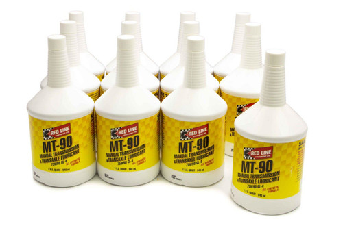 Red Line Gear Oil 75W90 1 qt Set of 12 (50324) product photo