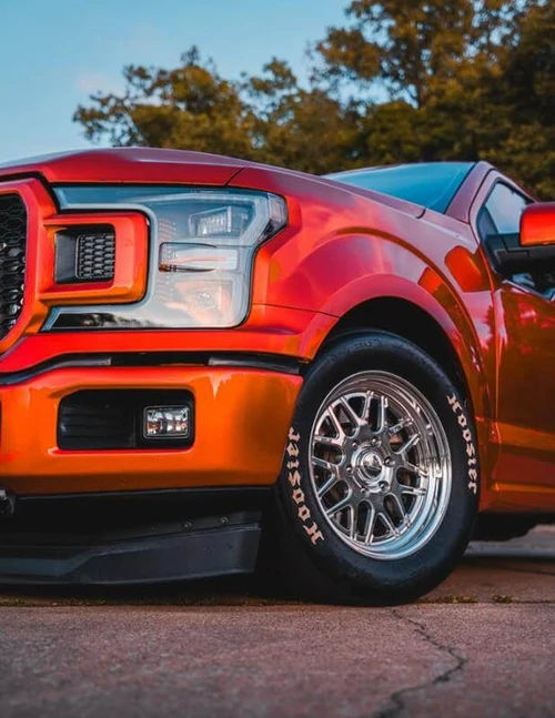 Billet Specialties Turbo LT 17x10 | 6x135 BC (F-150) | 6.75in. BS - Polished Wheel - AMC6371FT3667 for 2004-2026 Ford F-150 (5.0L Coyote, Ford F-150 V8s, EcoBoost, Supercharged / Turbocharged Applications)