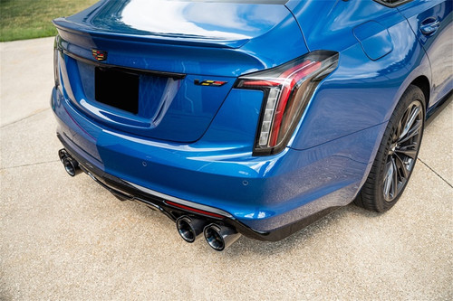 CORSA Axle-Back | 3in | 2022-2026 CT5-V | Black Carbon Fiber Tips | Factory Active Exhaust Module Required | 21322CFBLK