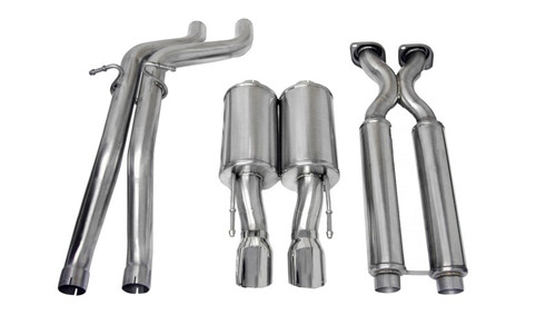 CORSA Sport Cat-Back Exhaust | 2006-2010 Jeep Grand Cherokee SRT8 6.1L V8 | Polished Tips | 14451