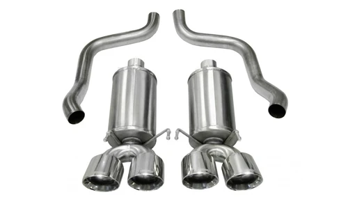 CORSA Xtreme Axle-Back Exhaust | 2009-2013 Chevrolet Corvette ZR1/Grand Sport 6.2L V8 | Polished Tips | 14470