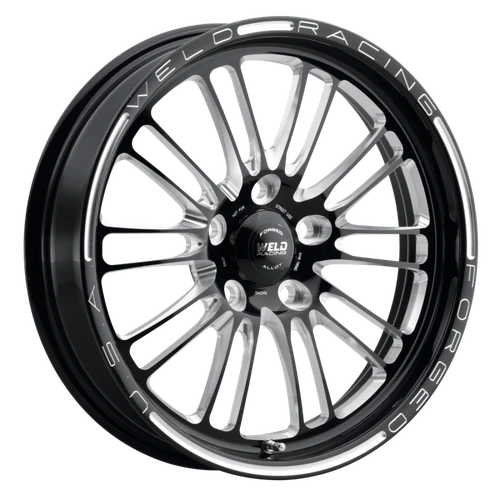 WELD Racing RPM 15x3.5 Gloss Black Milled Front Runner - 85C-15202-B