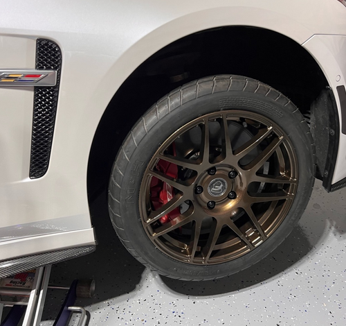 Forgestar F14 Beadlock Satin Black 17x10 +45 5x120BC Camaro SS ZL1