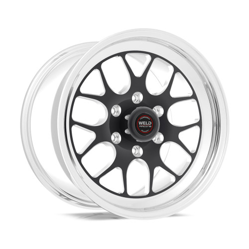 Weld Racing RT-S S77 HD Forged Aluminum 17x10 / 6x5.5 BP / 6.2in. BS Matte Black Center Drag Wheel (Low Pad) - Non-Beadlock #77LB7100E62A
