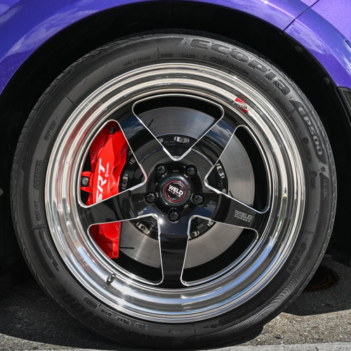 Weld Racing RT-S S71 20x7 / 5x115mm BP / 3.8in. BS Black Drag Wheel (High Pad) - Non-Beadlock #71HB0070W38A for Challenger Hellcat Widebody 2018-2023, Challenger Redeye 2018-2023, Challenger SCAT Pack Widebody 2018-2023, Challenger Demon 2018, Demon 170 2023