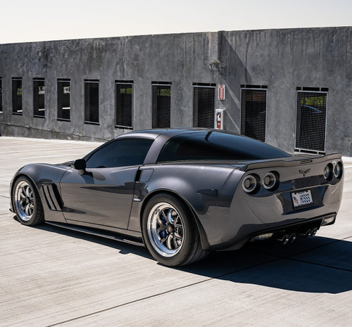 くるくる巻き角！ ヴァレーブラックノーズシープ ♀ スカルホーン Weld Corvette C7 C6 Z06 Grand Sport S76 18x12 / 5x4.75mm BP / 8.6