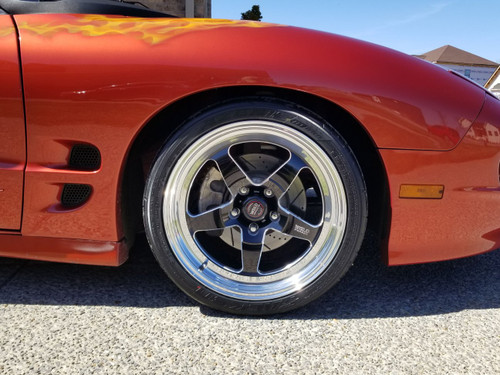 Weld Racing RT-S S71 18x10 / 5x4.75mm BP / 7.1in. BS Black Drag Wheel (High Pad) - Non-Beadlock #71HB8100B71A
1993, 1994, 1995, 1996, 1997, 1998, 1999, 2000, 2001, 2002 Chevrolet Camaro / Pontiac Firebird 4th Gen
2005, 2006, 2007, 2008, 2009, 2010, 2011, 2012, 2013 Chevrolet Corvette C6 Z06 (Front Only)
2014, 2015, 2016, 2017, 2018, 2019 Chevrolet Corvette Z06, Z51 and Grandsport with 14.6" Standard Brembo (will not fit with 15.5" Carbon Brakes)